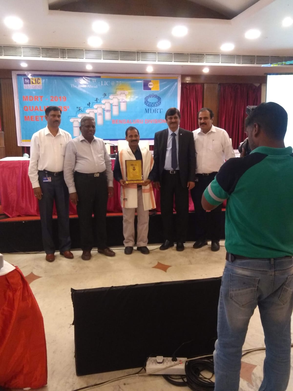 Felicitated for MDRT