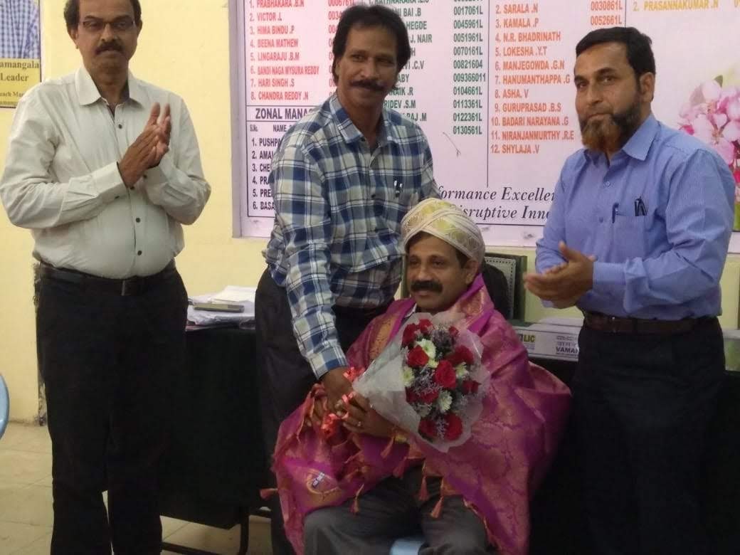 Honored for Best Performance